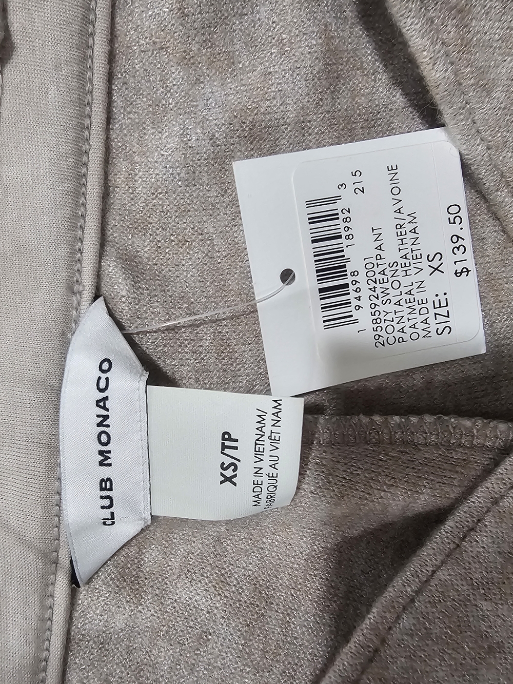 Club Monaco Beige Pants - XS